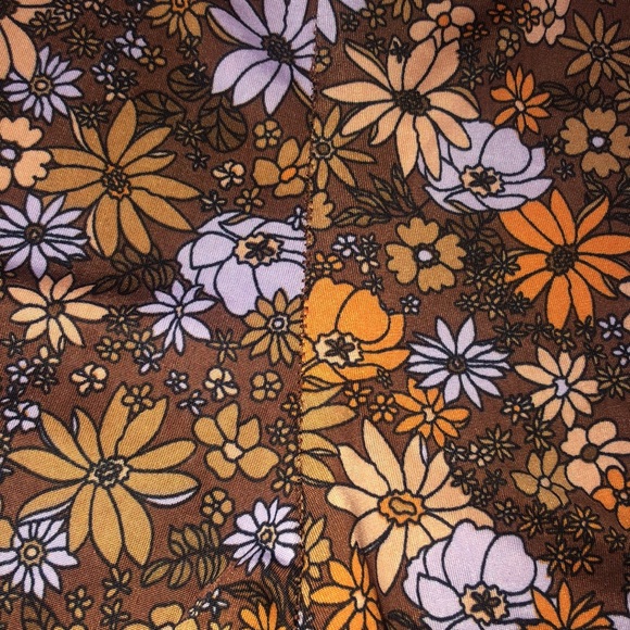 Brown floral leggings - Picture 2 of 3
